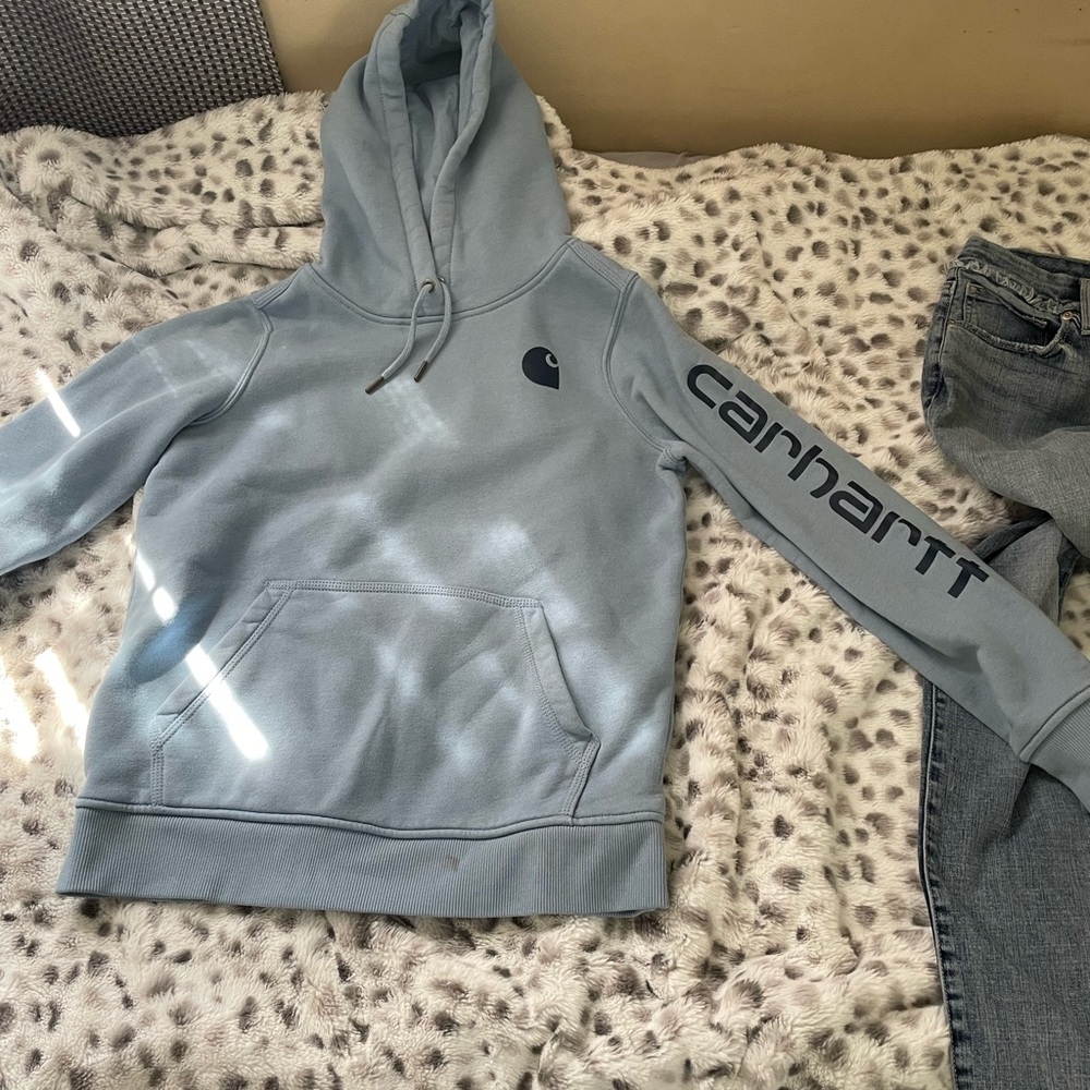 Carhartt Blue Hoodie